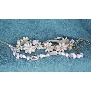 Handmade Sea Shell Necklace and 2 Bracelets set